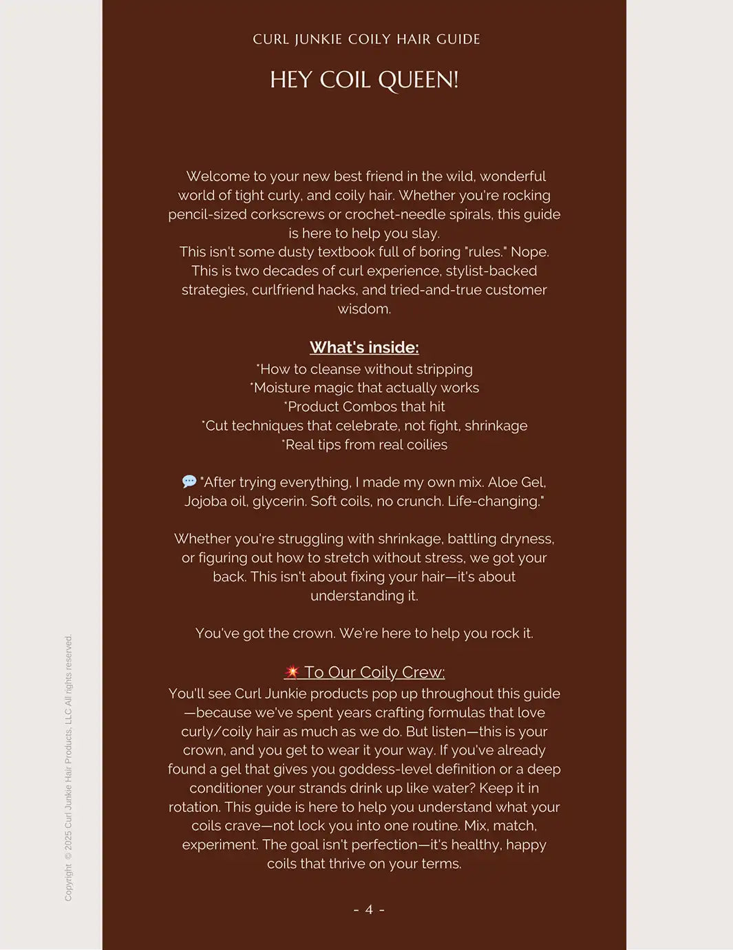 Coily Hair Guide