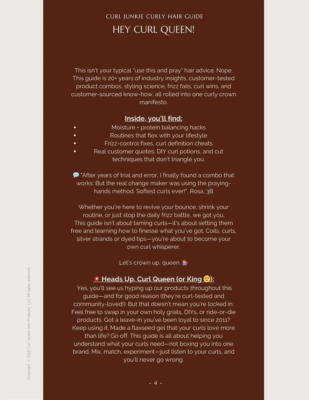 Curly Hair Guide