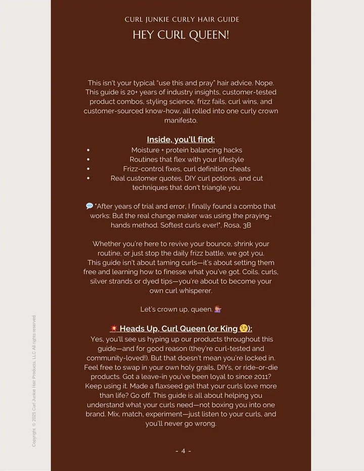 Curly Hair Guide